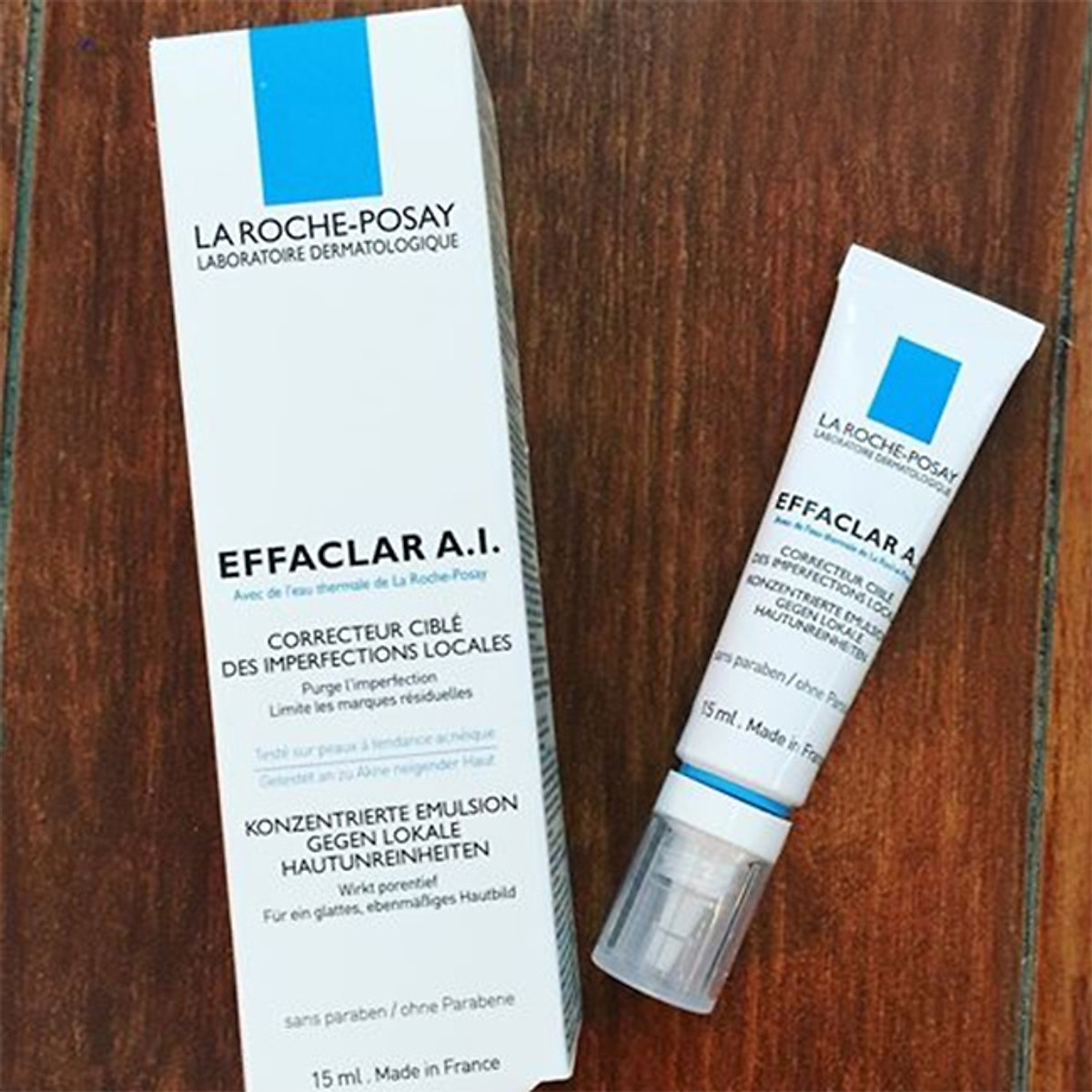 Kem Giảm Mụn La Roche-Posay Effaclar A.I 15ml