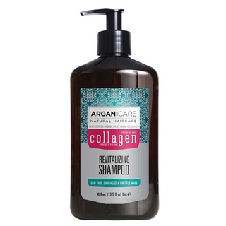 Dầu gội ArganiCare Collagen Shampoo nuôi dưỡng phục hồi tóc hư tổn 400ml