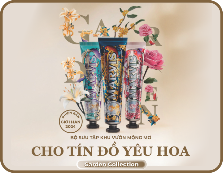MARVIS VIỆT NAM MỞ PRE-ORDER BST GARDEN COLLECTION PHIÊN BẢN GIỚI HẠN NĂM 2024
